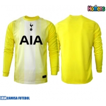 Camisa de Futebol Tottenham Hotspur Goleiro Equipamento Alternativo 2025-26 Manga Comprida